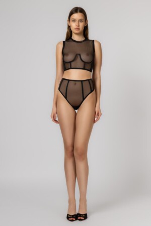 Murmur Cage Crop Top