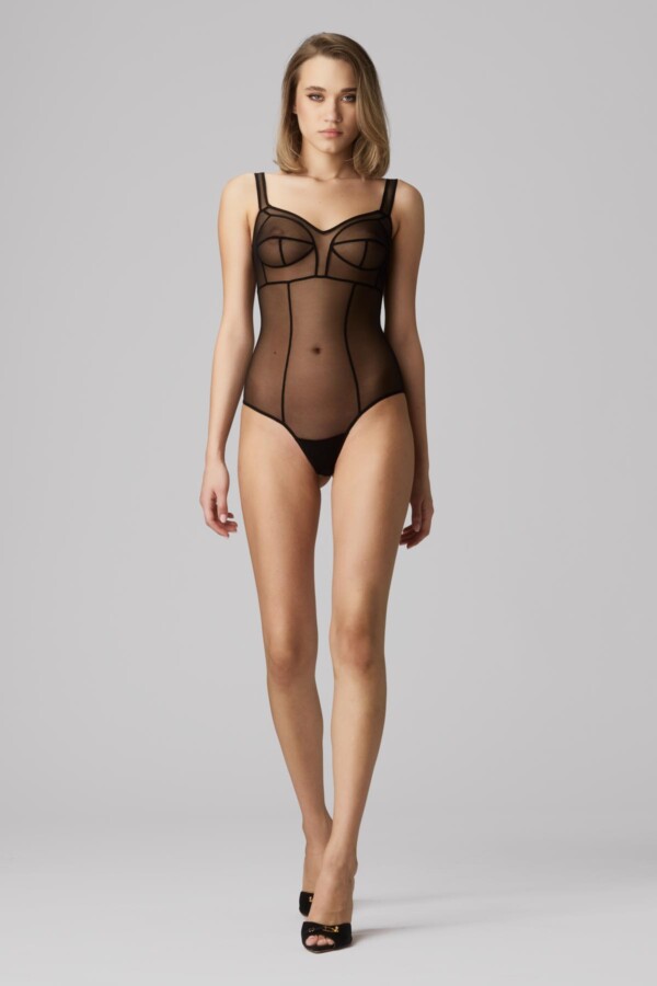 Murmur Sculpt Sheer Bodysuit