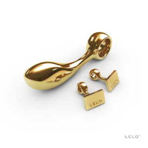 Luxe design stimulator Earl 24 karaats gouden stimulator Lelo