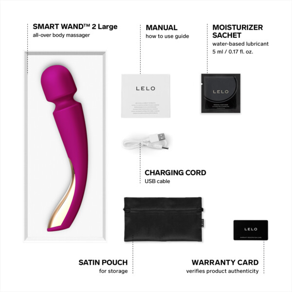 Smart Wand Large Roze Lelo